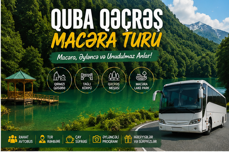 Quba Qəçrəş Macəra Turu