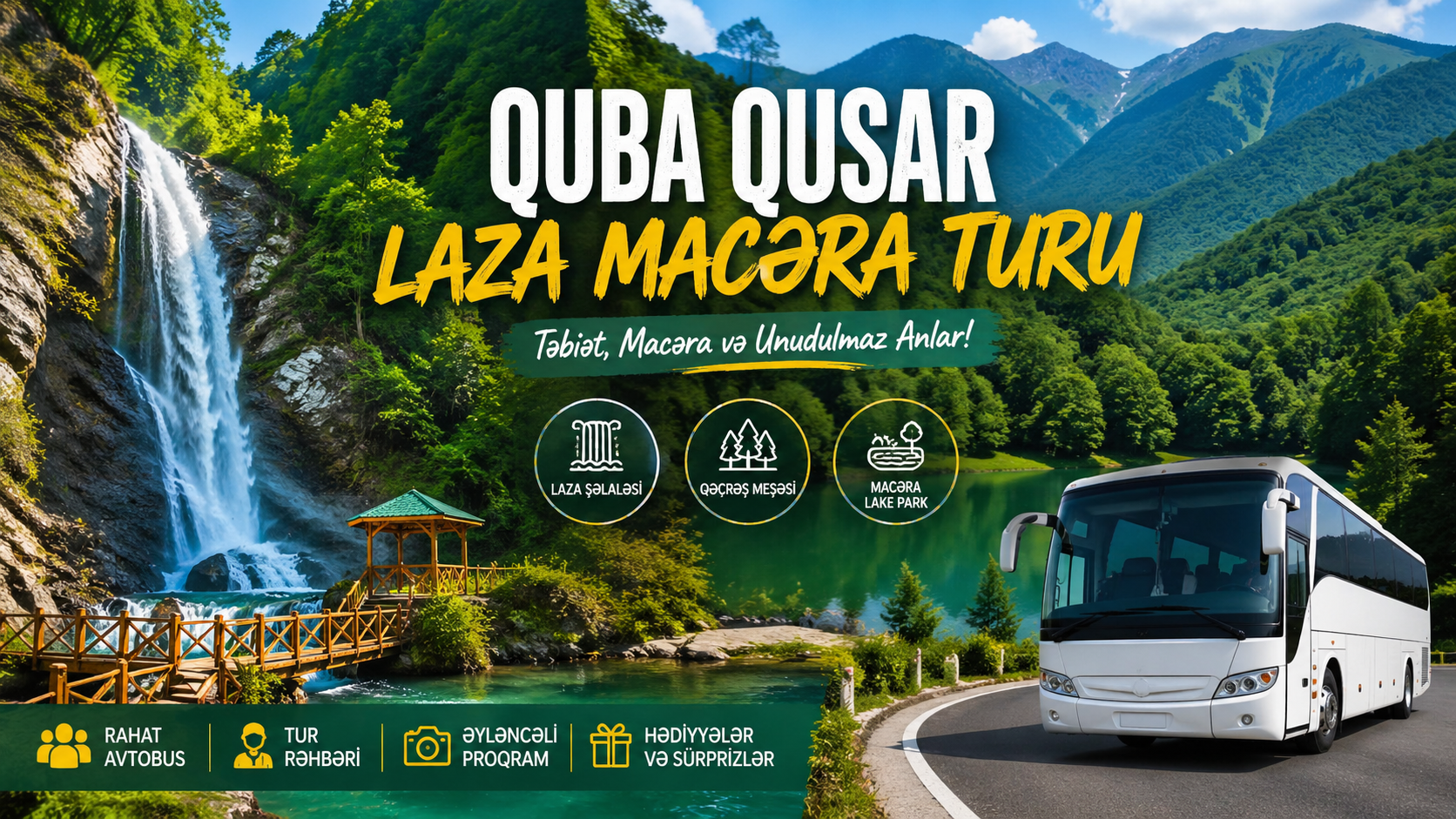 Quba Qusar Laza Macəra turu